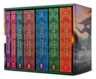 picture of the harry potter book series